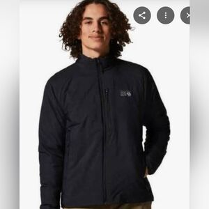 Mountain Hardwear Men's Black Windbreaker